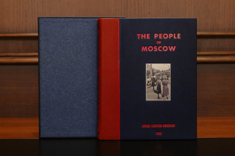 Анри Картье-Брессон "The people of Moscow", изд.1955г.